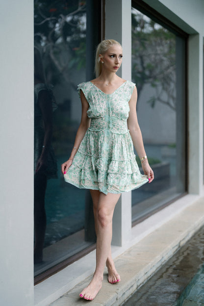 Odessa Mini Ruha - Sage Bloom