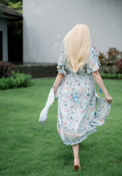 Kimono és Skort szett - Sage Serenity