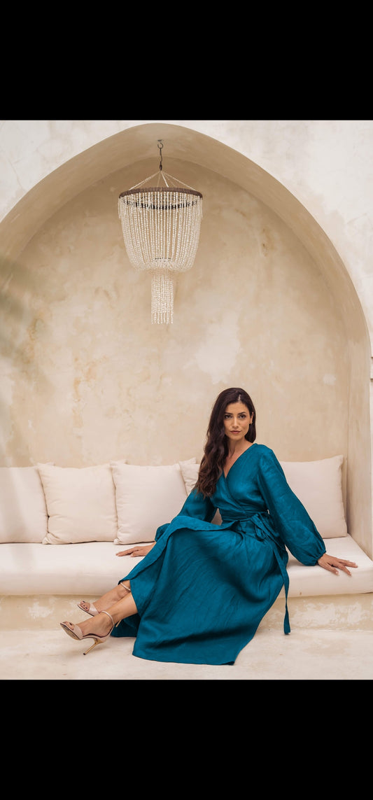 Adriana Hosszú Ruha - Forest Jewel