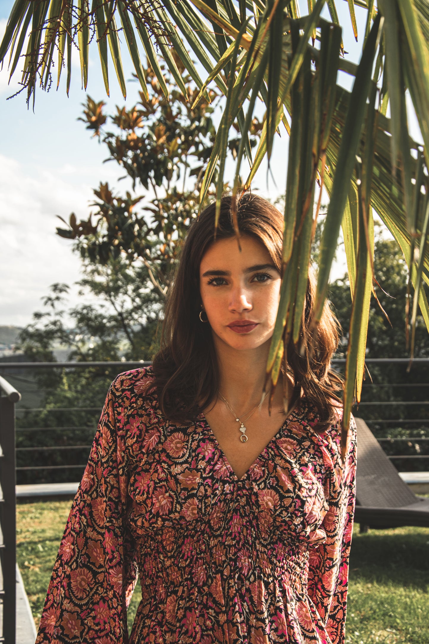 Adriana Mini Dress - Wild Dahlia